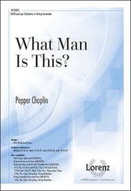 What Man Is This? SATB choral sheet music cover Thumbnail